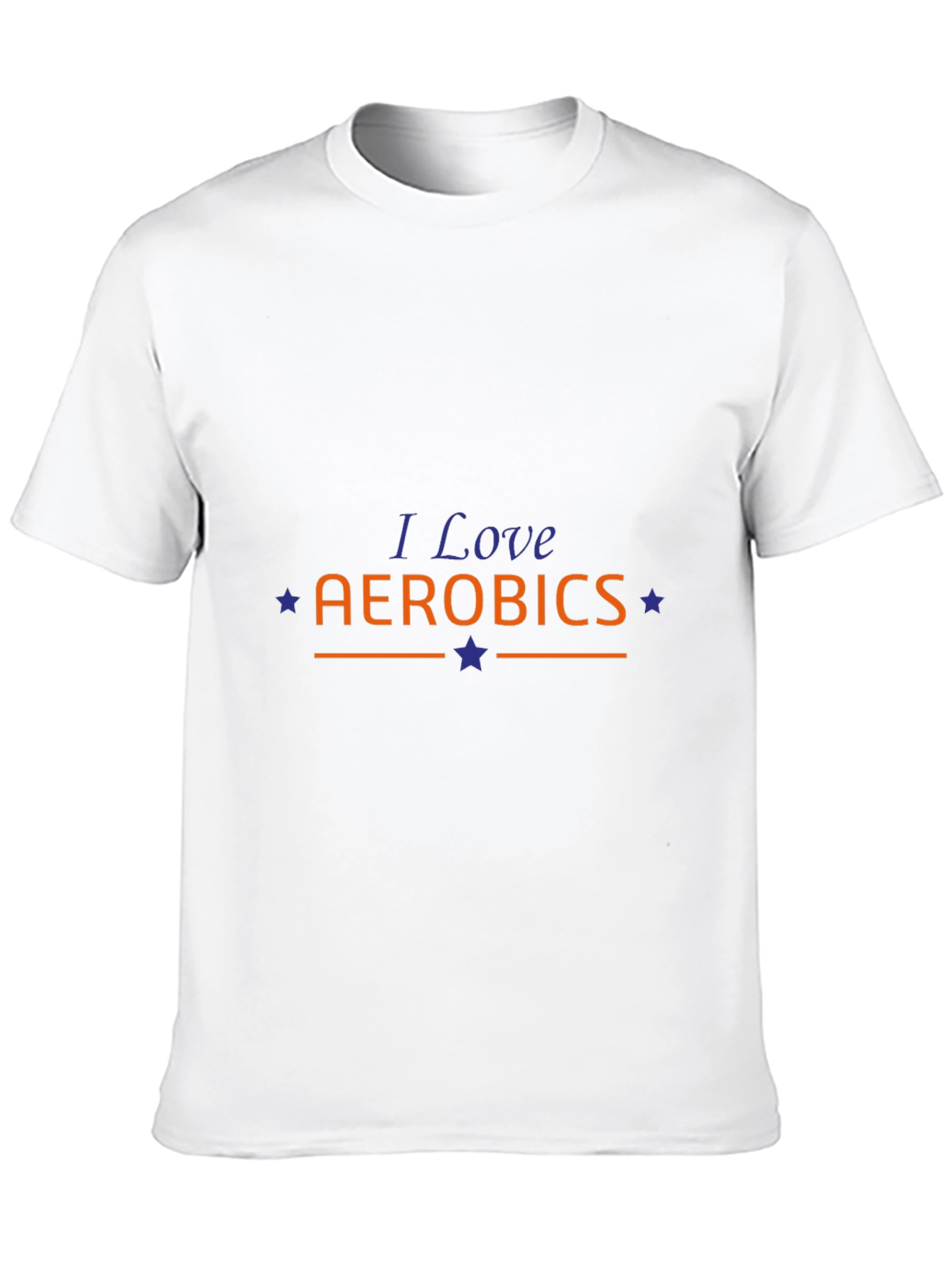 I Love Aerobics Graphic T-Shirt