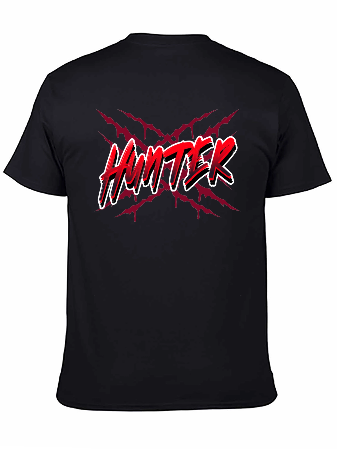 Hunter T-Shirt - Black Graphic Tee