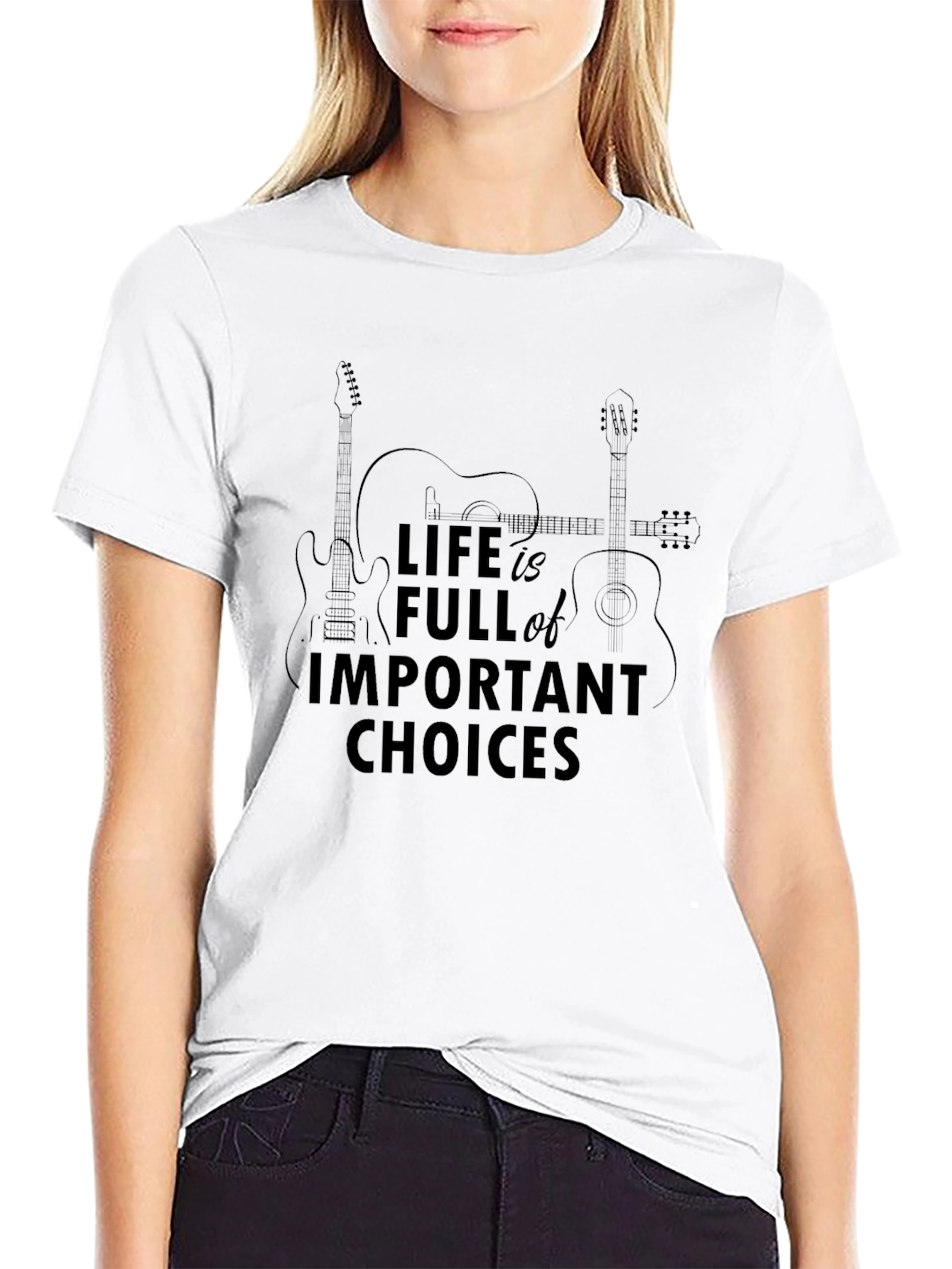 Life is Full of Important Choices Graphic T-Shirt