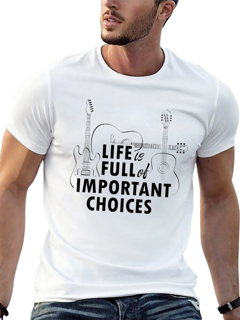 Life is Full of Important Choices Graphic T-Shirt