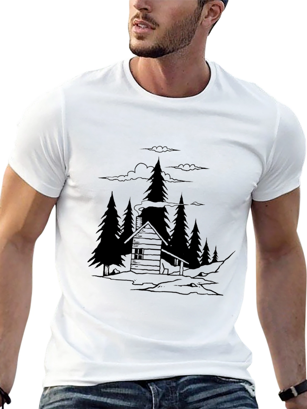 Cabin in the Woods Graphic Tee