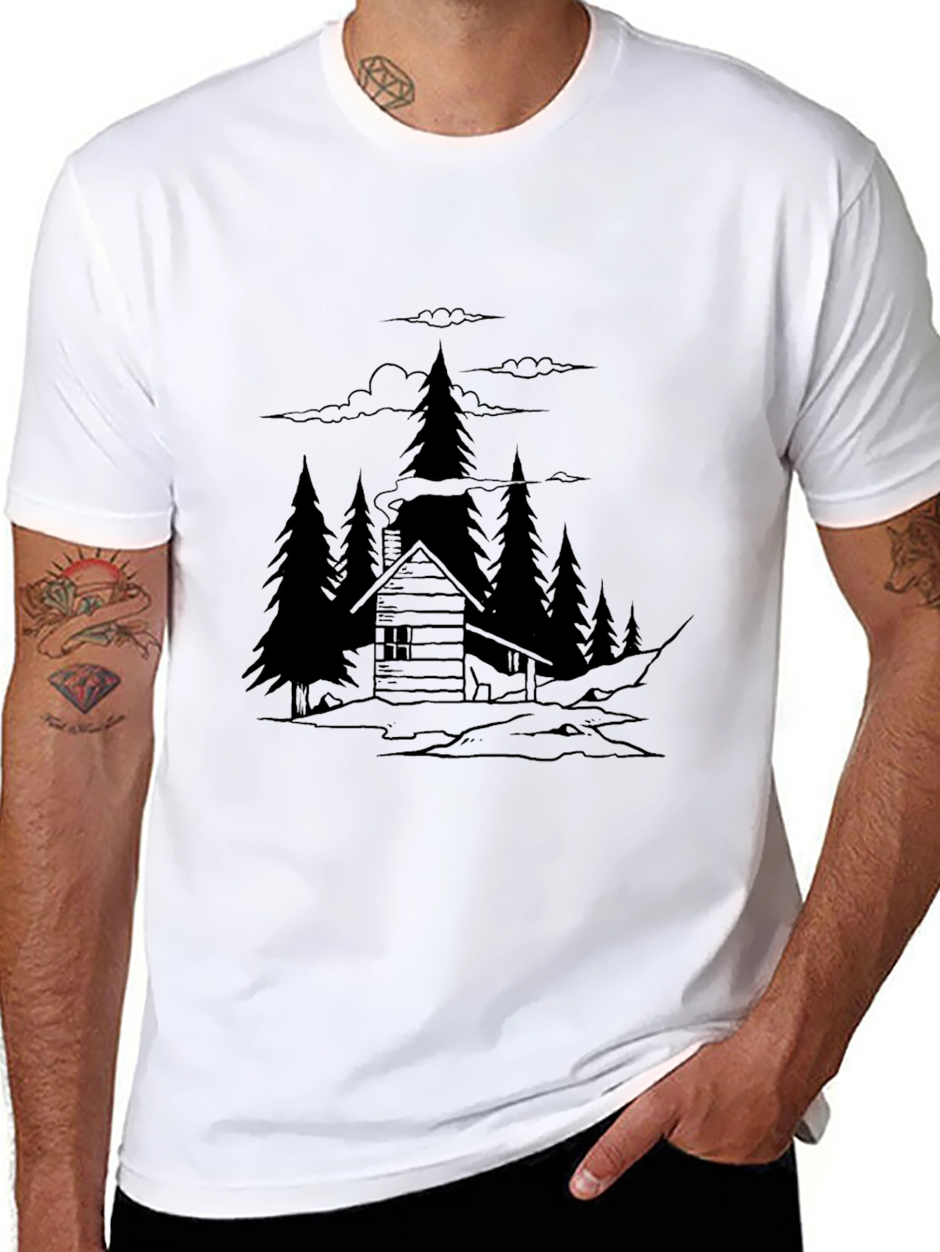 Cabin in the Woods Graphic Tee