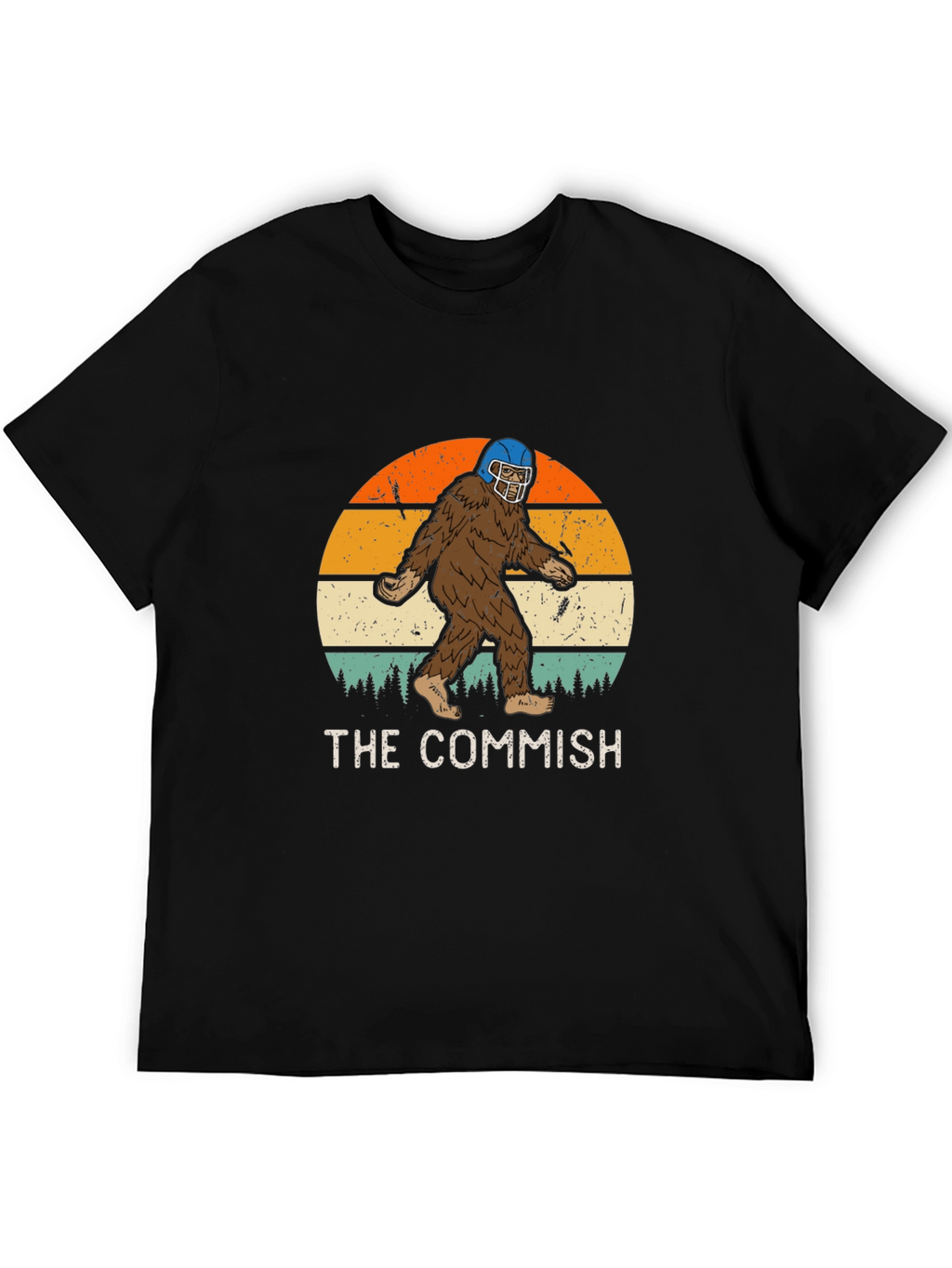 The Commish Bigfoot Football T-Shirt