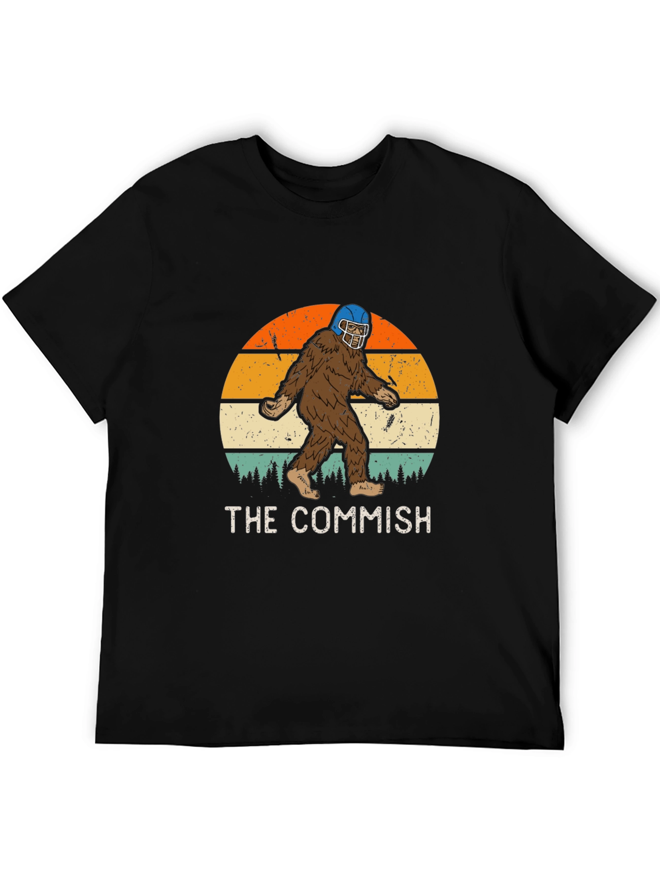 The Commish Bigfoot Football T-Shirt