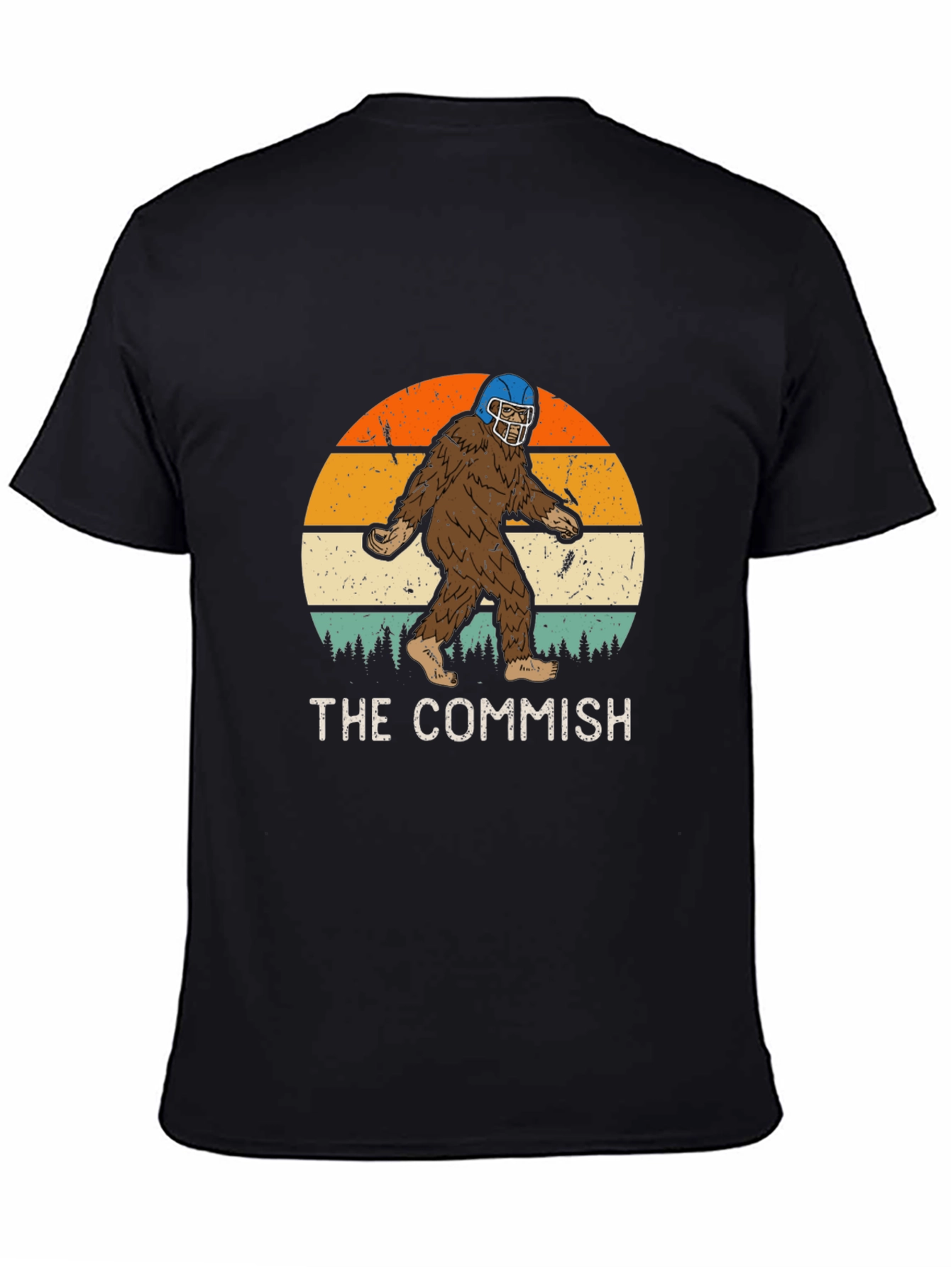 The Commish Bigfoot Football T-Shirt