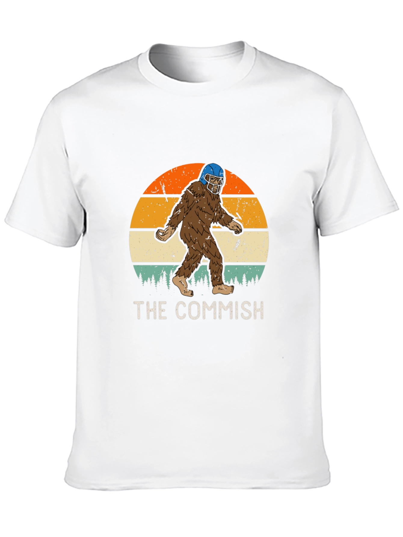 The Commish Bigfoot Football T-Shirt