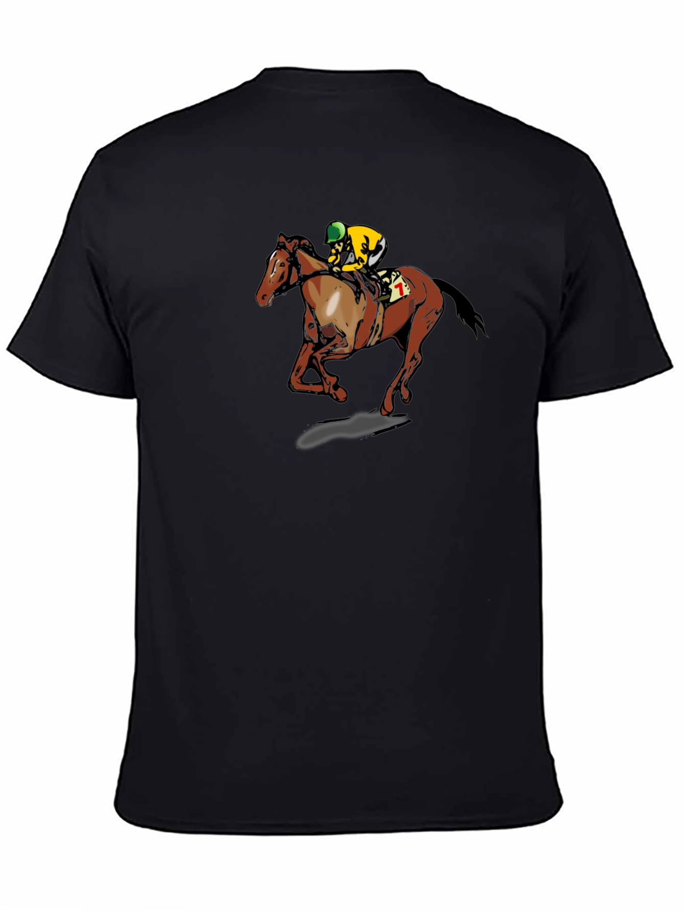 Horse Racing Graphic T-Shirt