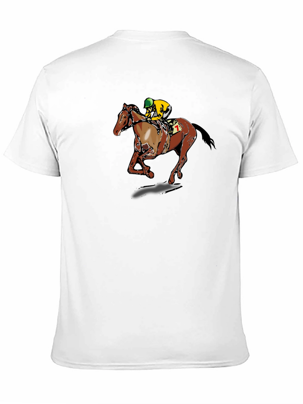 Horse Racing Graphic T-Shirt