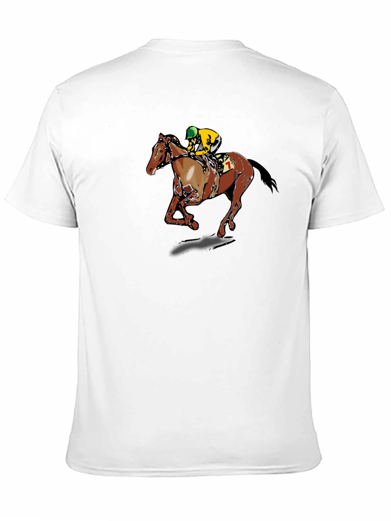 Horse Racing Graphic T-Shirt