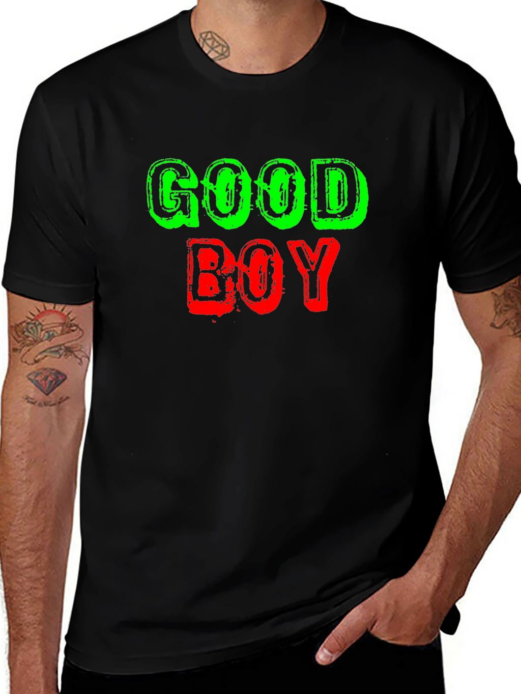 Good Boy Graphic Tee - Bold Statement T-Shirt