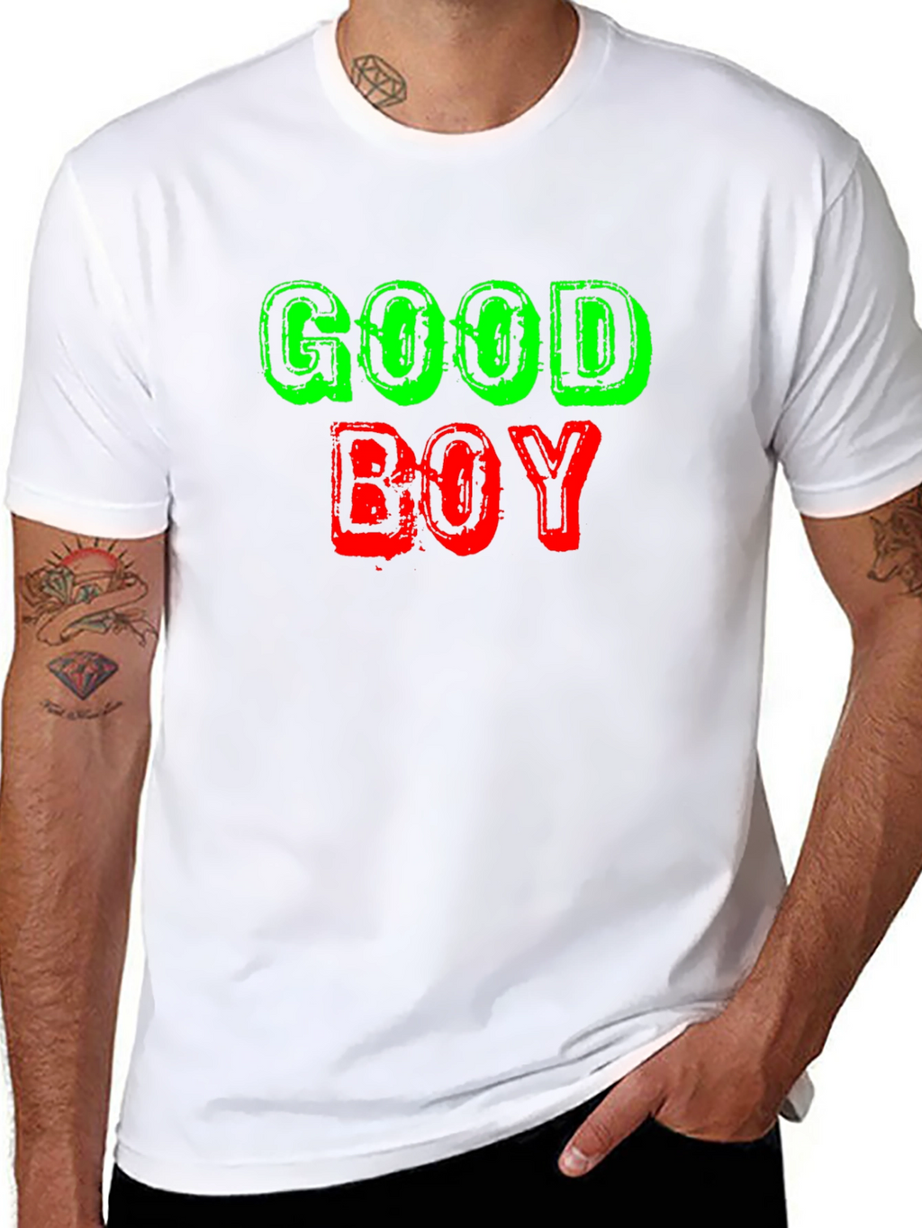 Good Boy Graphic Tee - Bold Statement T-Shirt