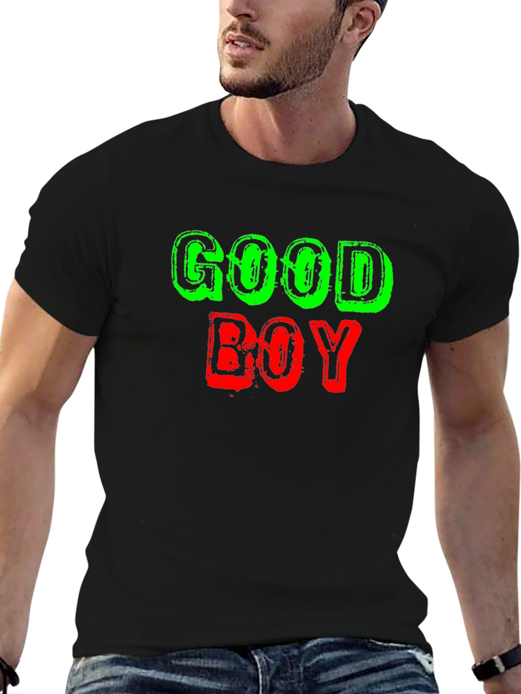Good Boy Graphic Tee - Bold Statement T-Shirt