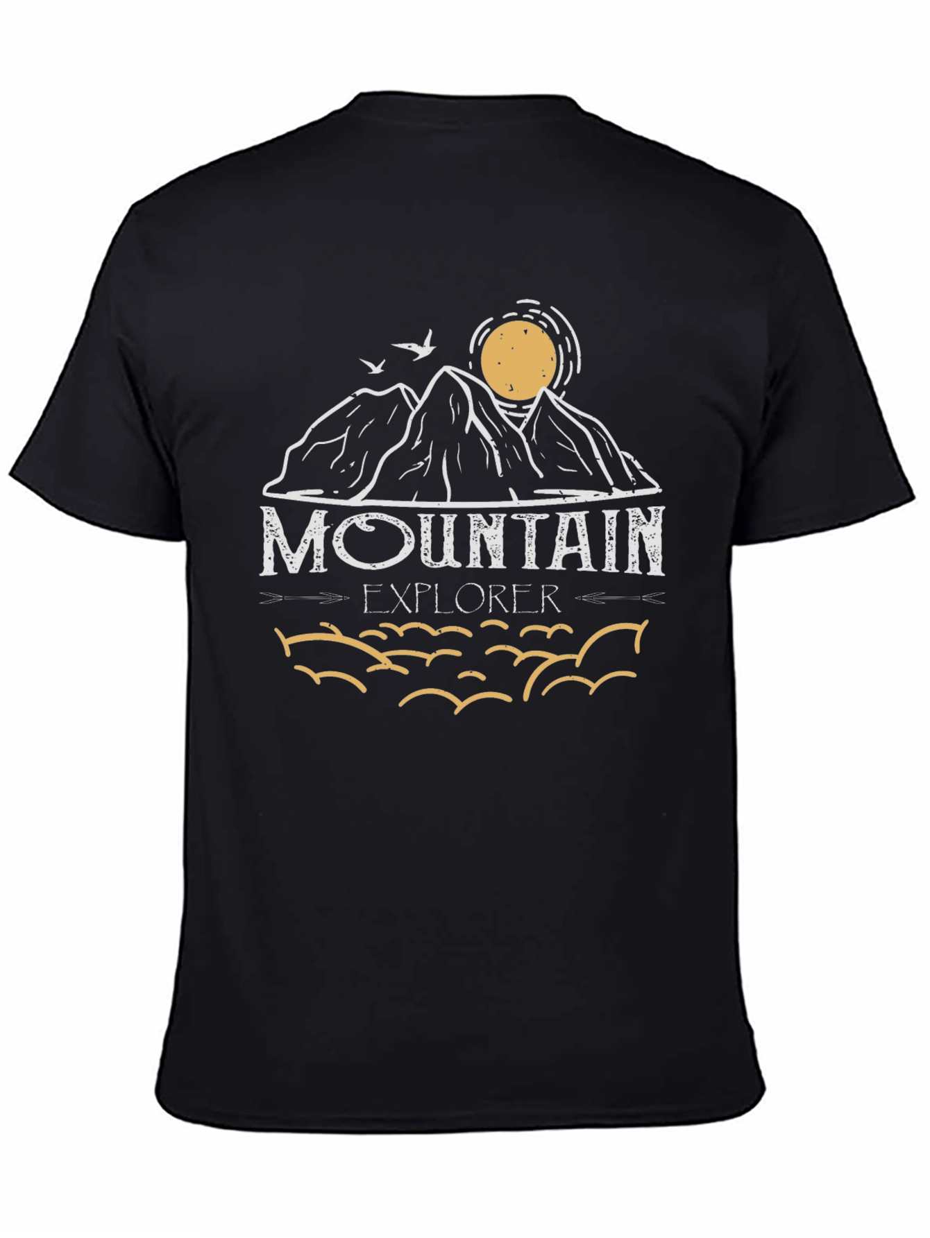 Mountain Explorer Graphic Tee - Black