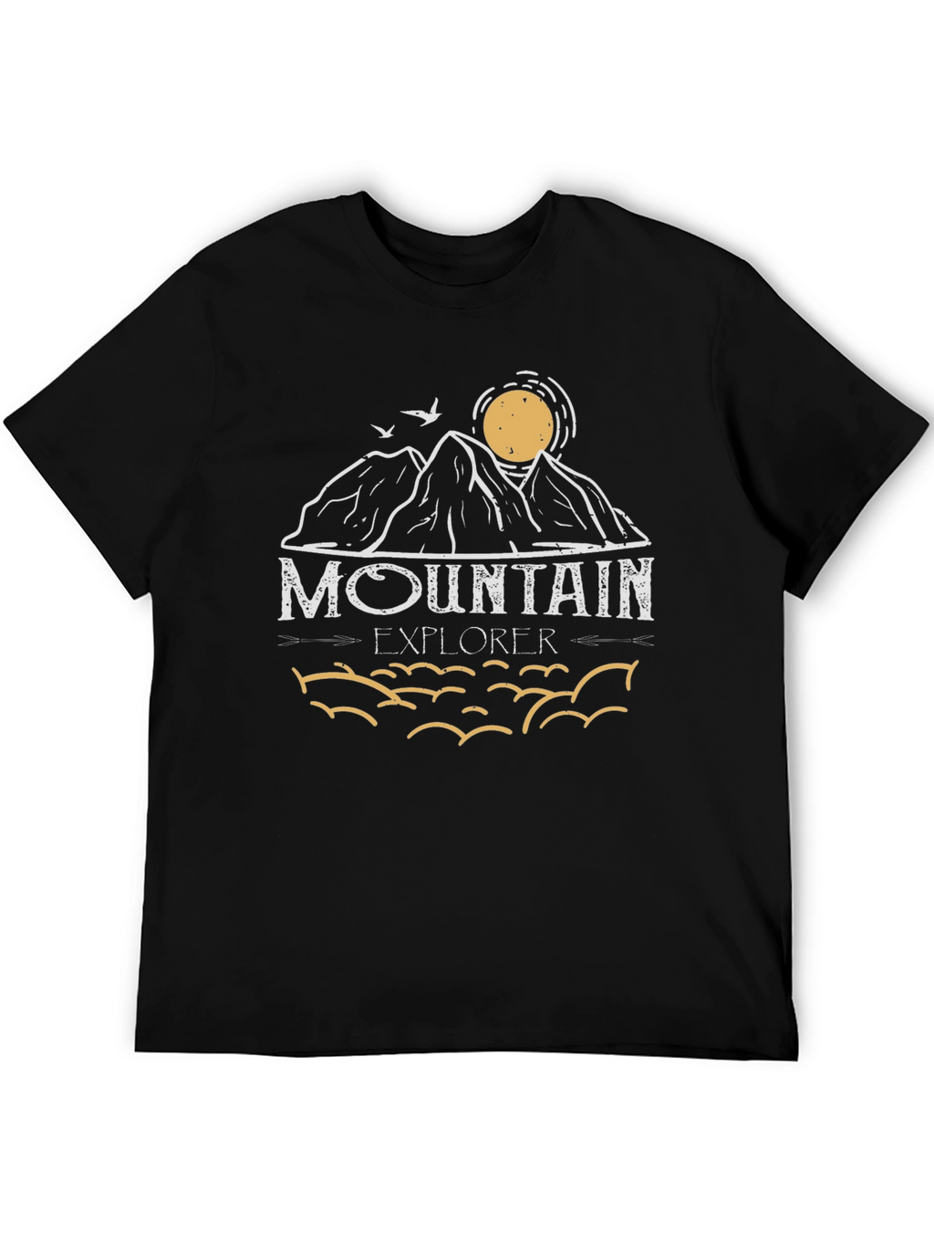 Mountain Explorer Graphic Tee - Black