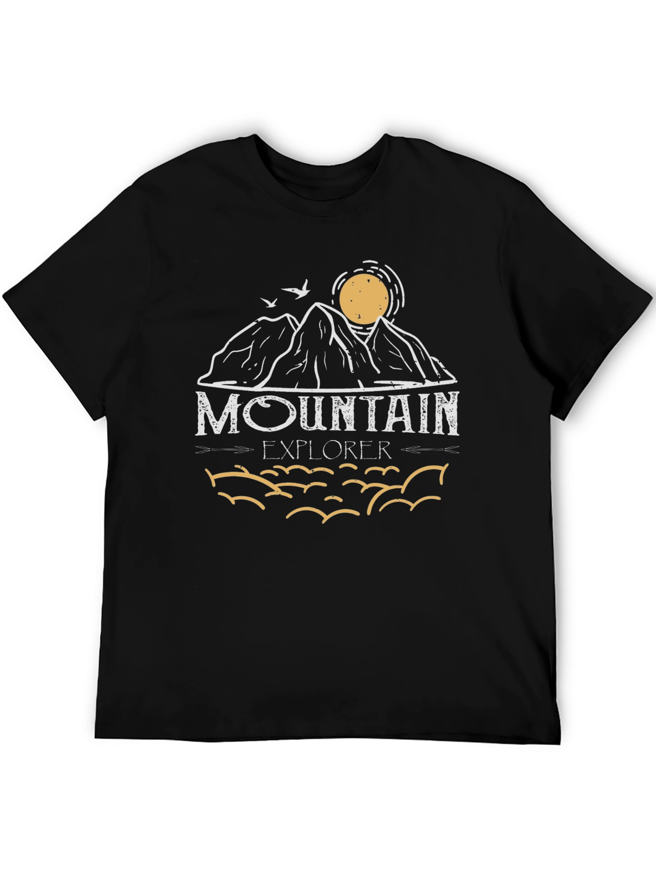 Mountain Explorer Graphic Tee - Black