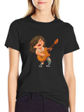 Rockstar Cartoon Graphic Tee