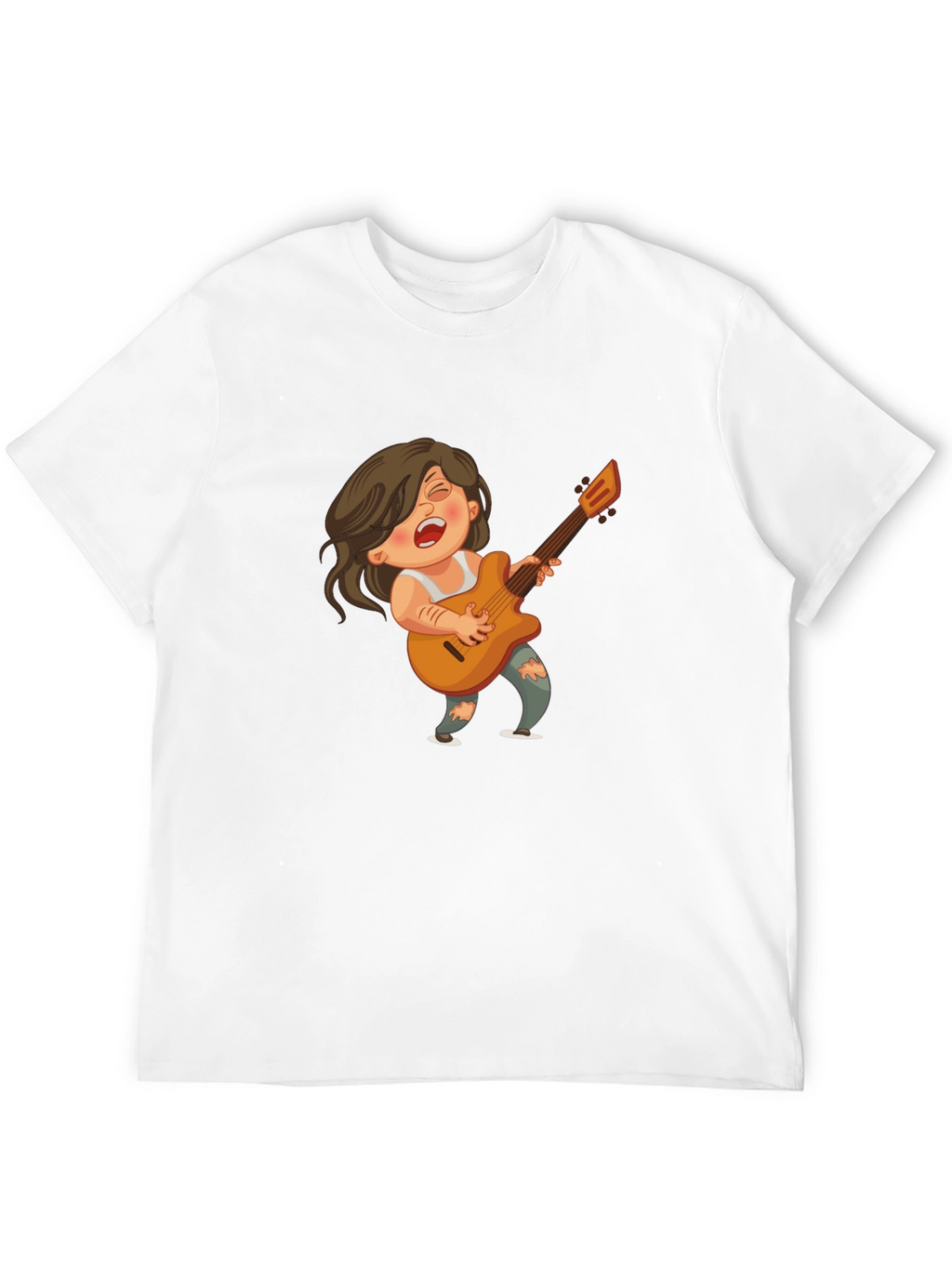 Rockstar Cartoon Graphic Tee