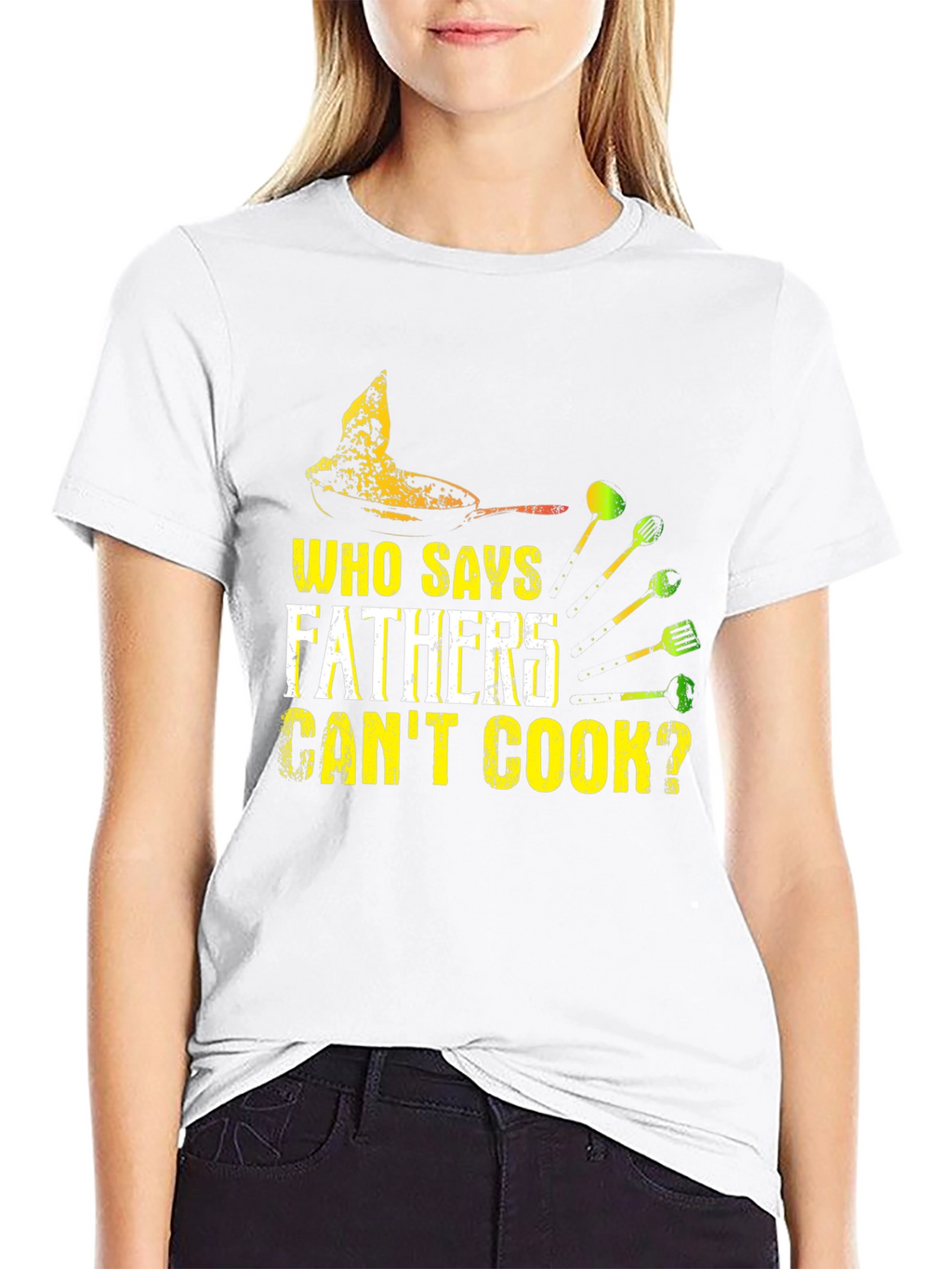 Fathers Can Cook T-Shirt - Novelty Dad Gift