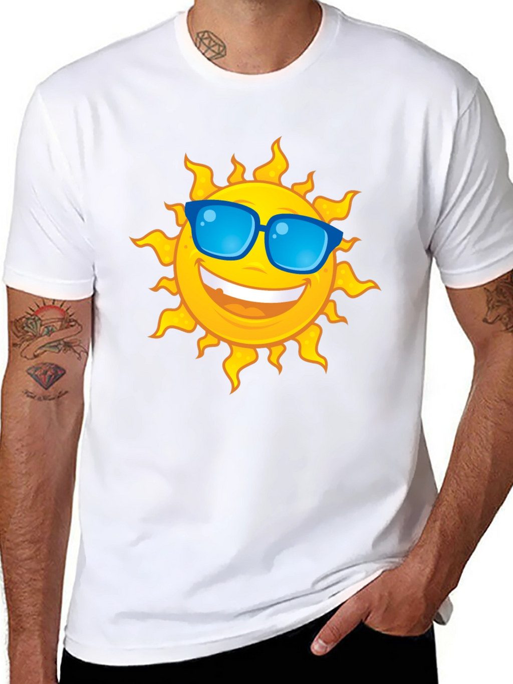Funny Sun Graphic T-Shirt