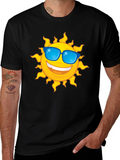 Funny Sun Graphic T-Shirt