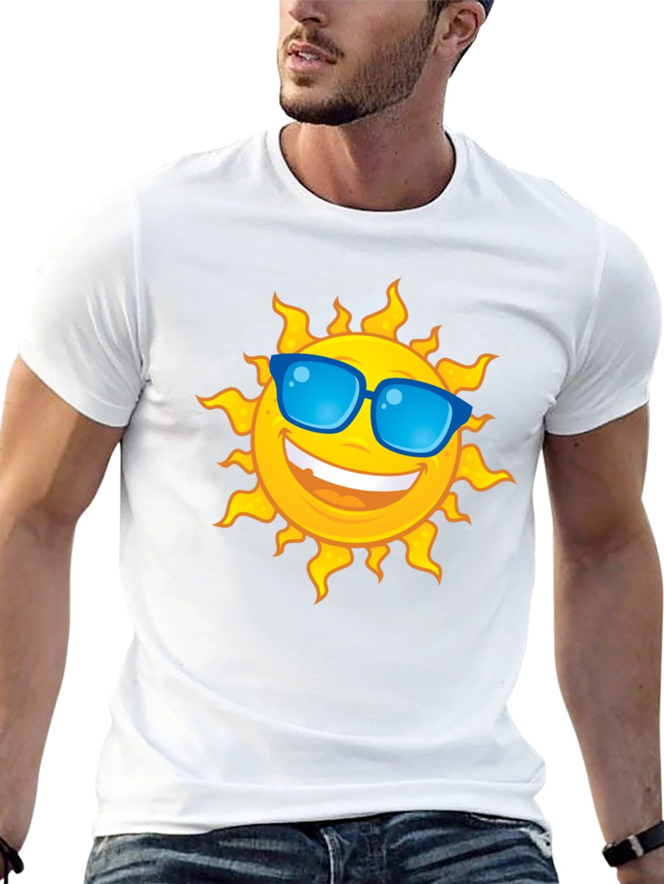 Funny Sun Graphic T-Shirt