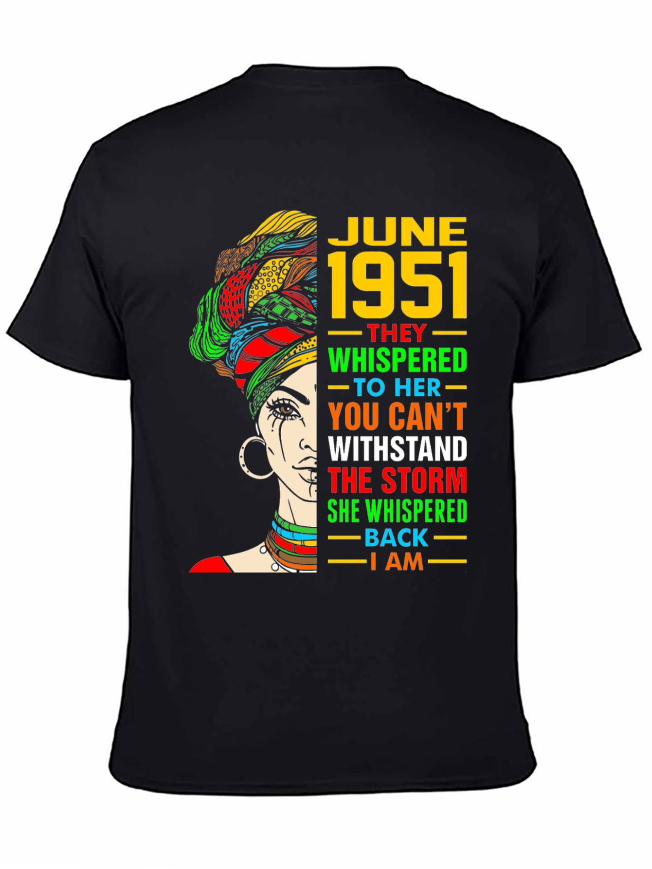 June 1951 Birthday Queen T-Shirt