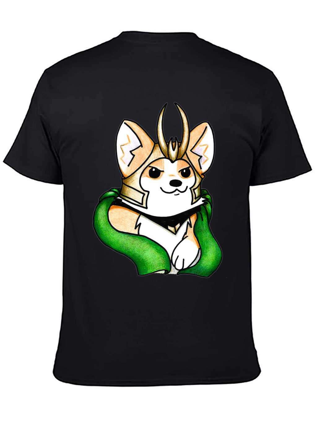 Loki Corgi T-Shirt - Mischief Managed!