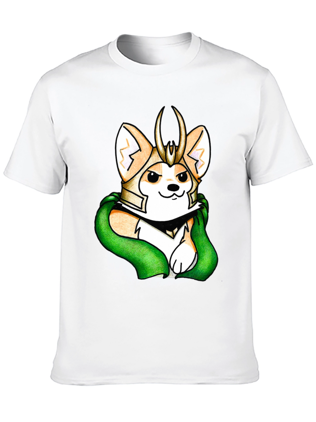 Loki Corgi T-Shirt - Mischief Managed!