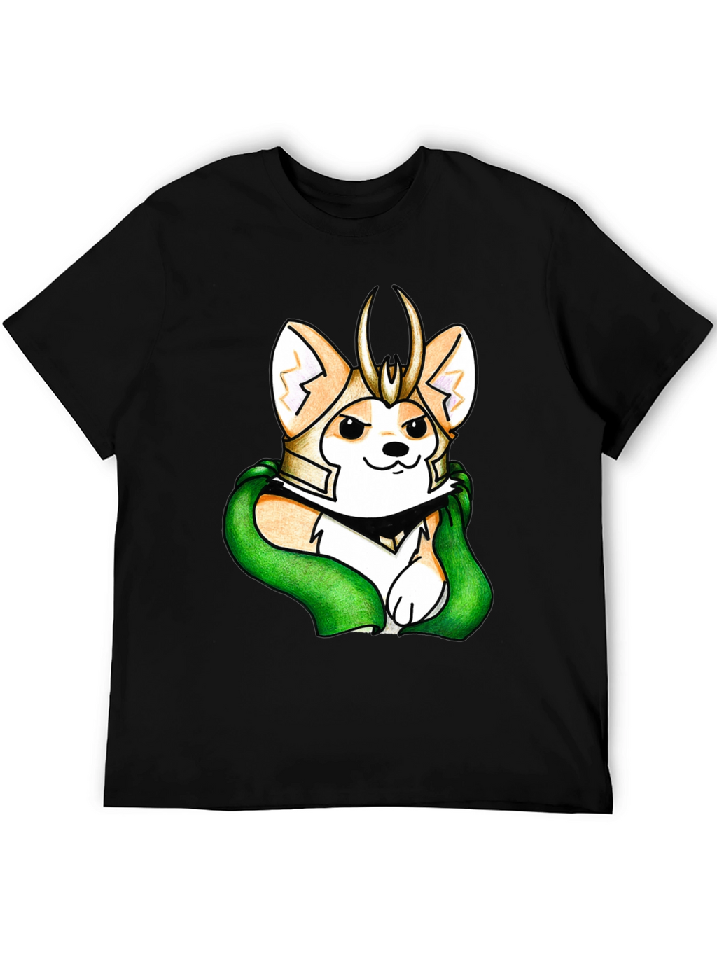 Loki Corgi T-Shirt - Mischief Managed!