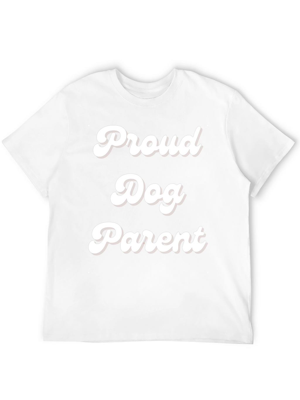 Proud Dog Parent T-Shirt - Black Cotton Tee