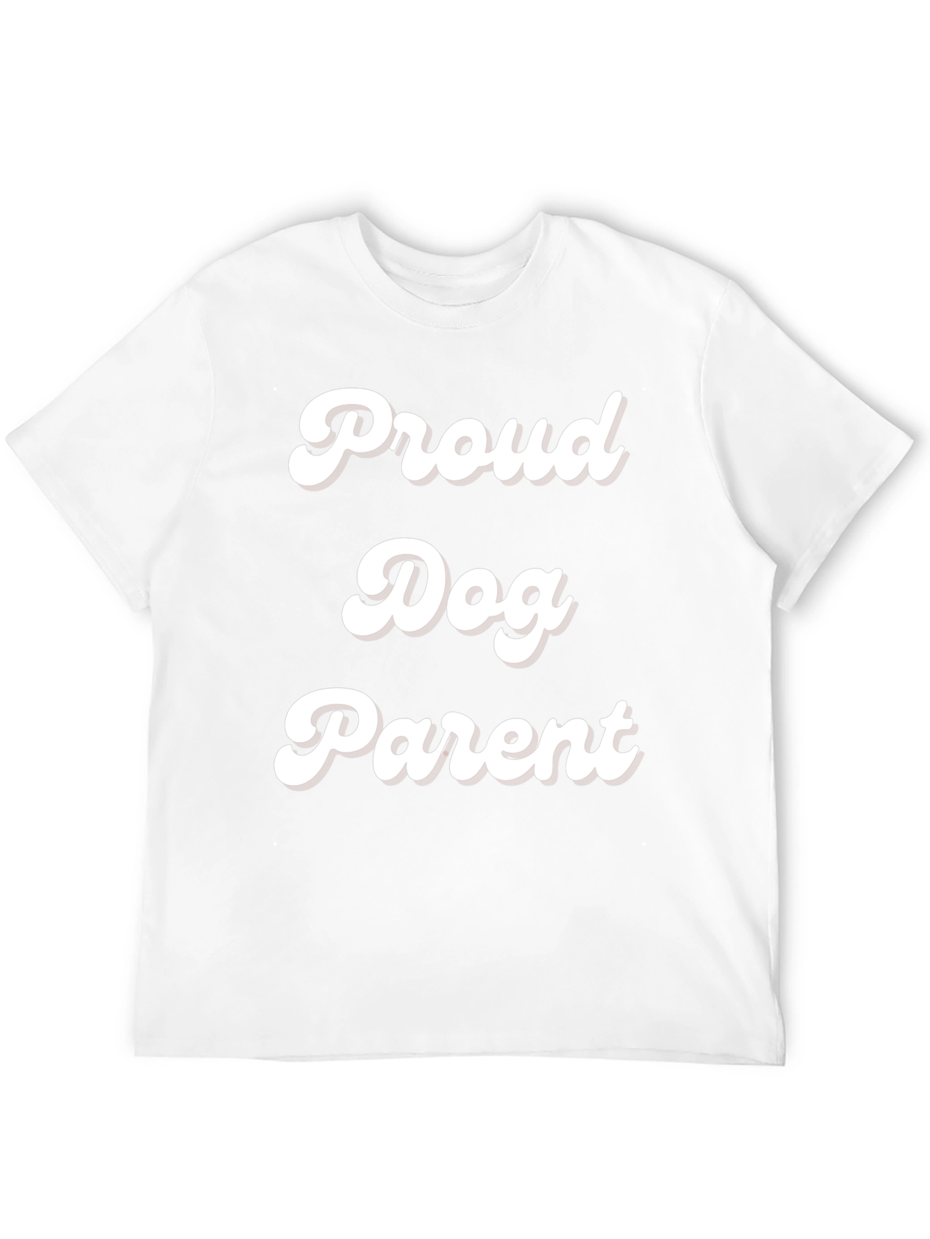 Proud Dog Parent T-Shirt - Black Cotton Tee