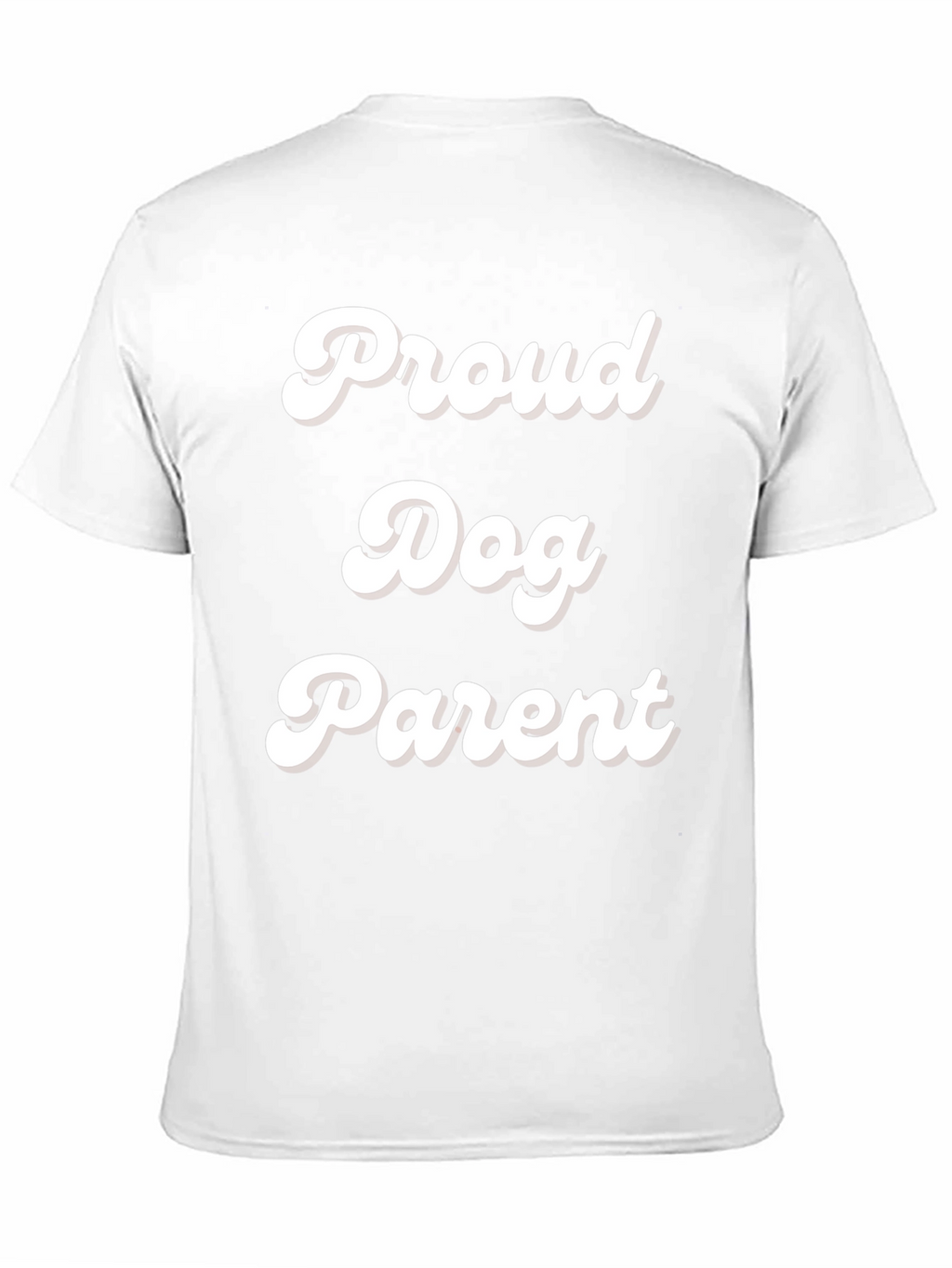 Proud Dog Parent T-Shirt - Black Cotton Tee