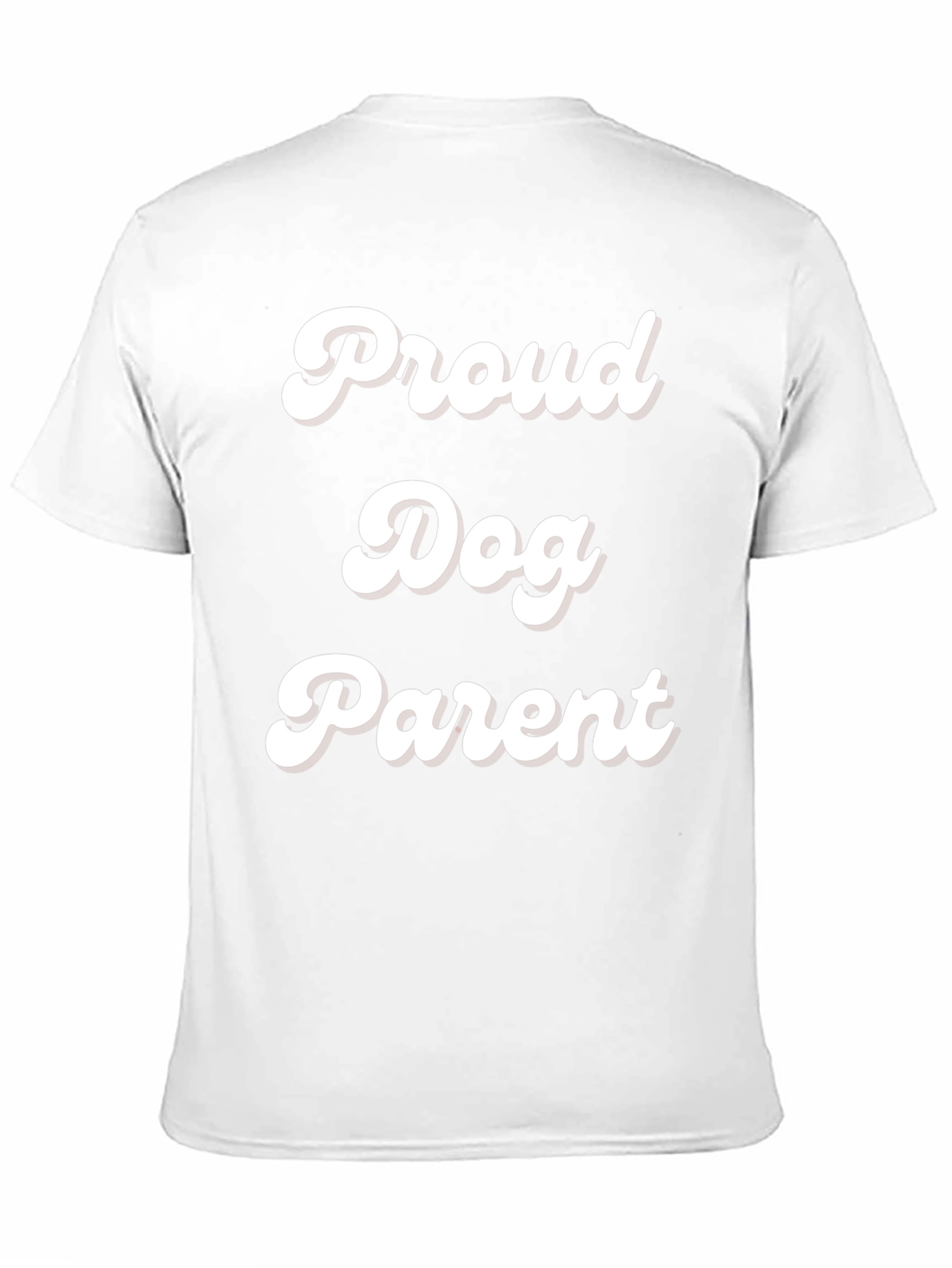 Proud Dog Parent T-Shirt - Black Cotton Tee