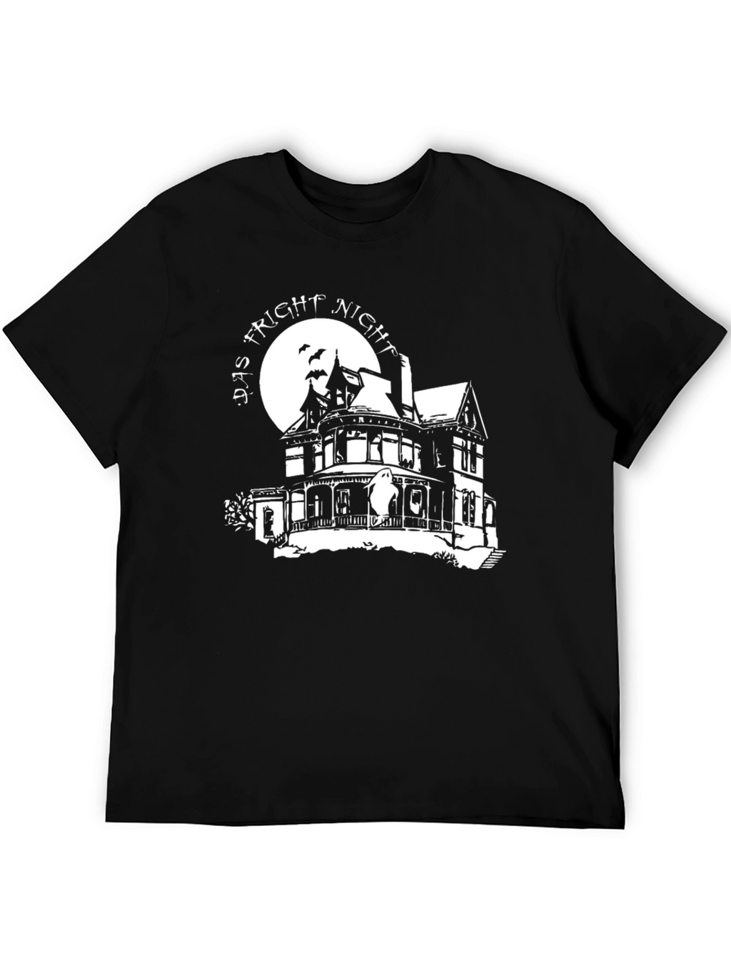 Fright Night T-Shirt - Spooky Haunted House Tee