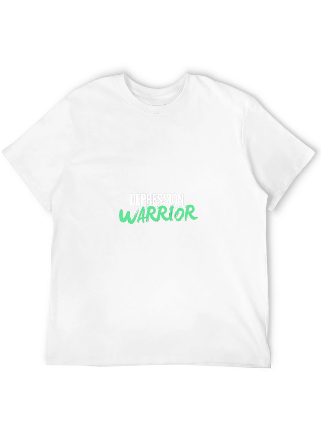 Depression Warrior T-Shirt - Black