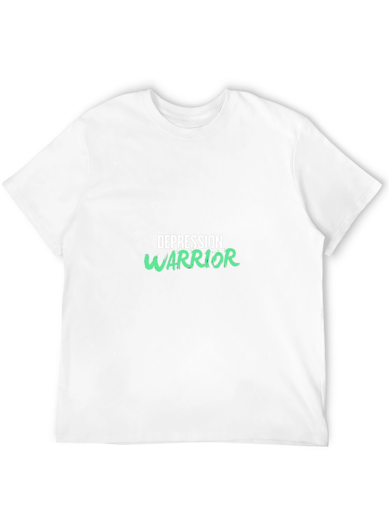 Depression Warrior T-Shirt - Black