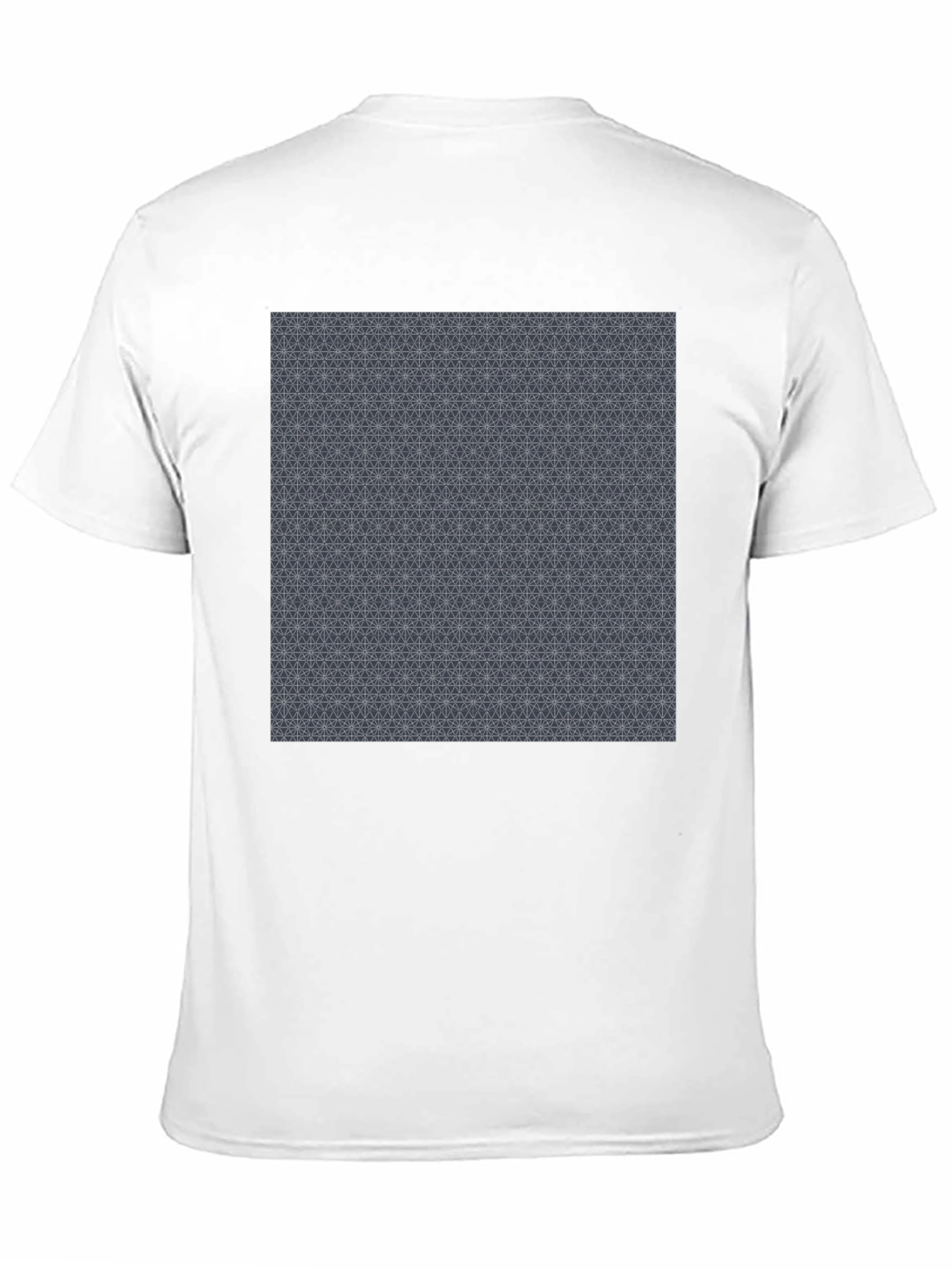 Geometric Pattern Tee - Modern Comfort