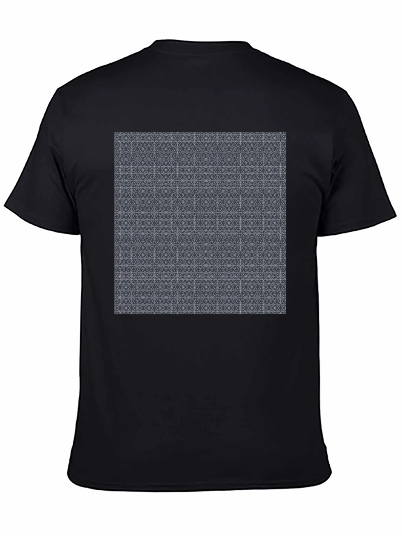 Geometric Pattern Tee - Modern Comfort