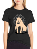 Capybara Graphic Tee - Stylish Black Cotton T-Shirt