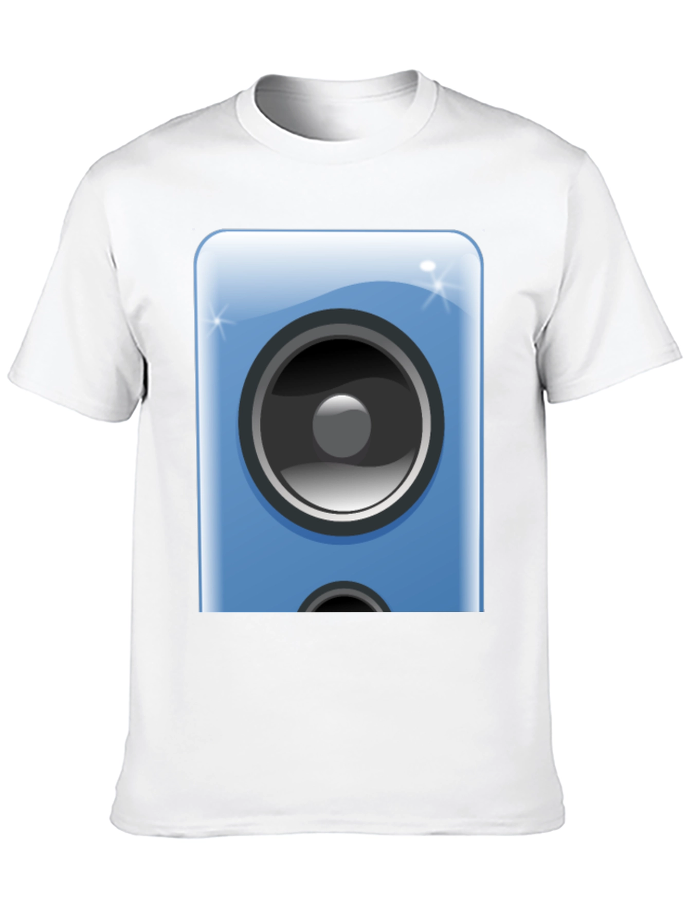 Speaker Graphic Black Tee