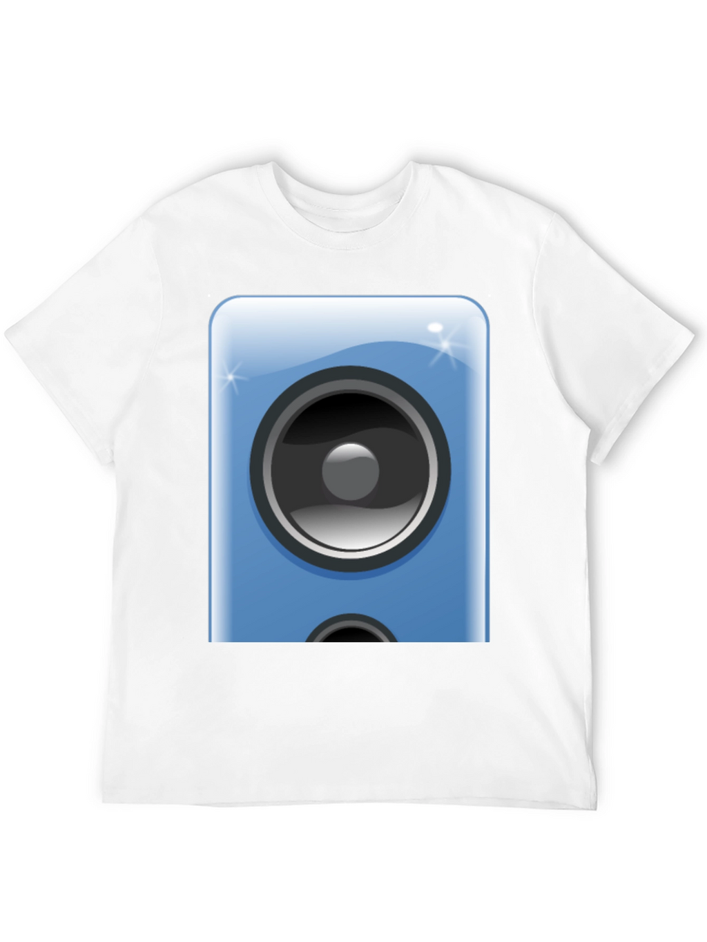 Speaker Graphic Black Tee