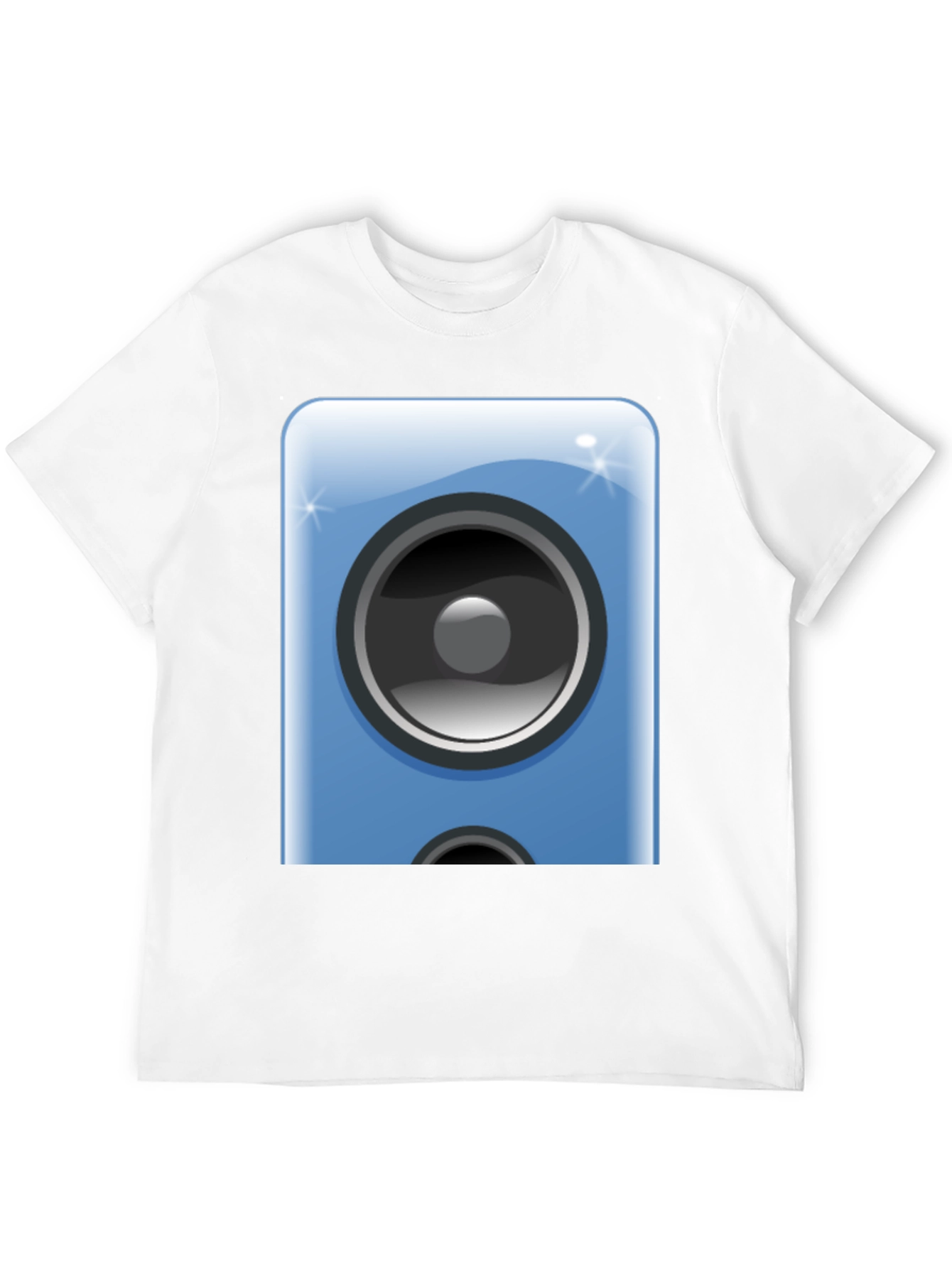Speaker Graphic Black Tee