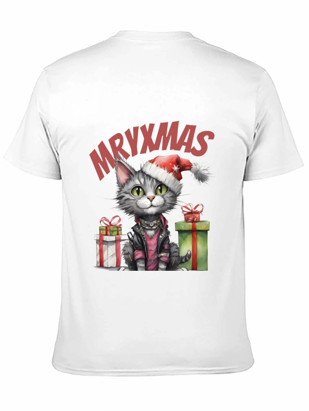 MRYXMAS Cat T-Shirt - Christmas Kitten