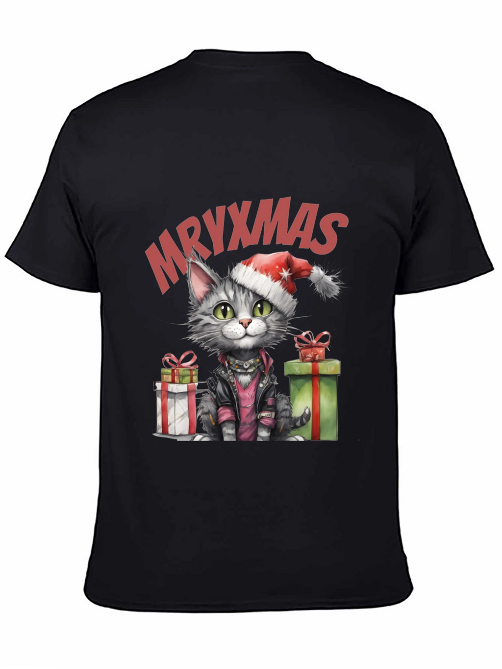 MRYXMAS Cat T-Shirt - Christmas Kitten
