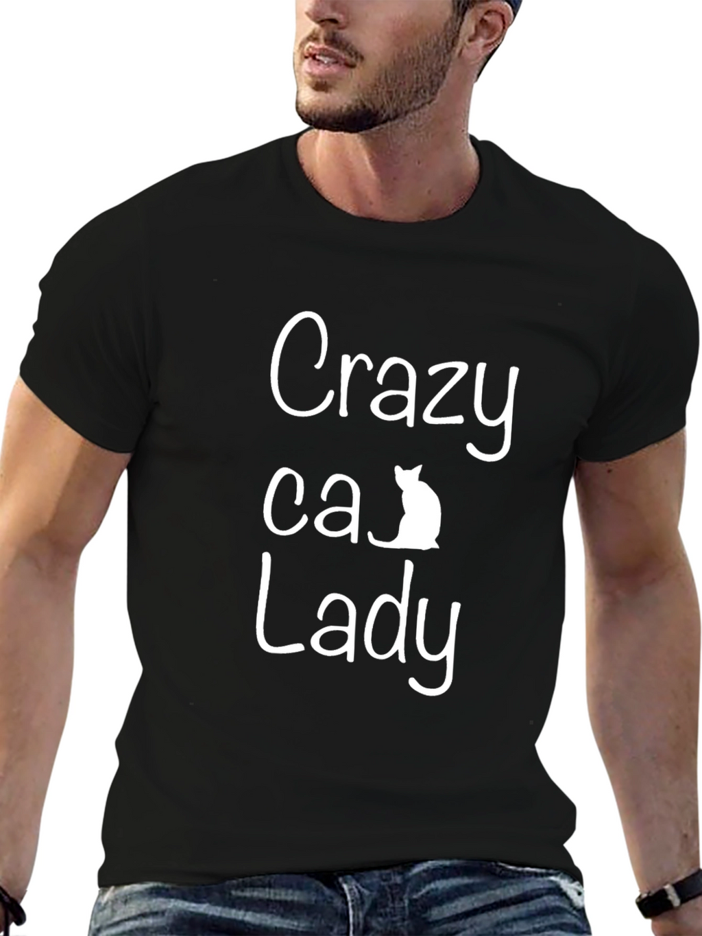 Crazy Cat Lady Graphic T-Shirt - Unisex