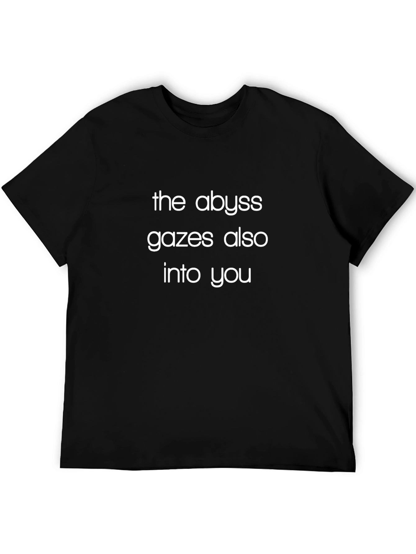 The Abyss Gazes T-Shirt