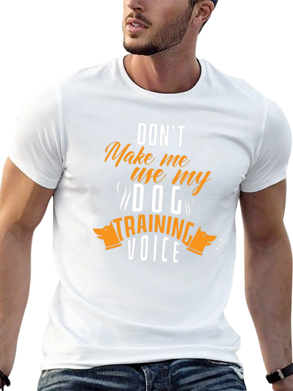 Dog Training Voice T-Shirt - Funny Dog Lover Tee