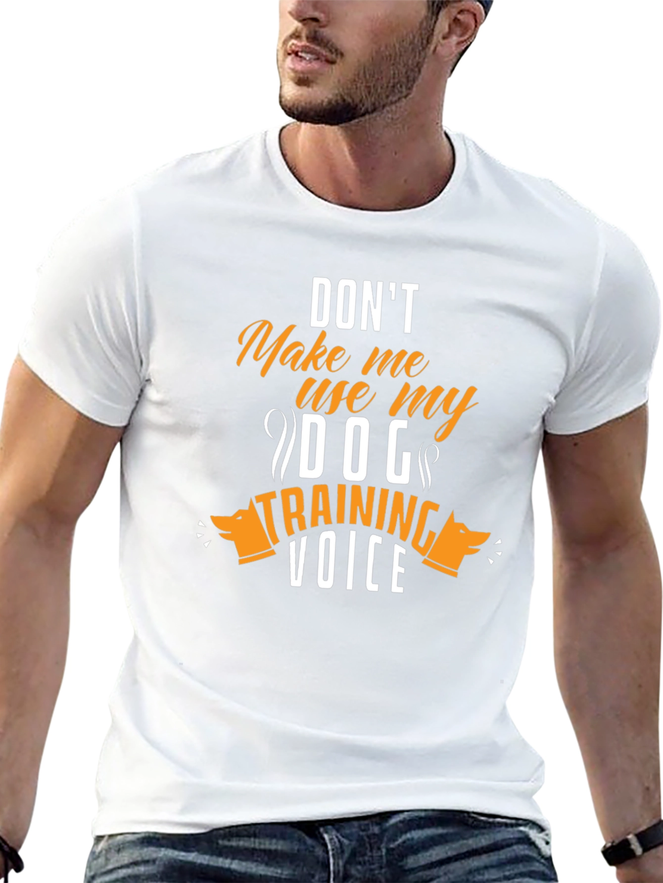 Dog Training Voice T-Shirt - Funny Dog Lover Tee