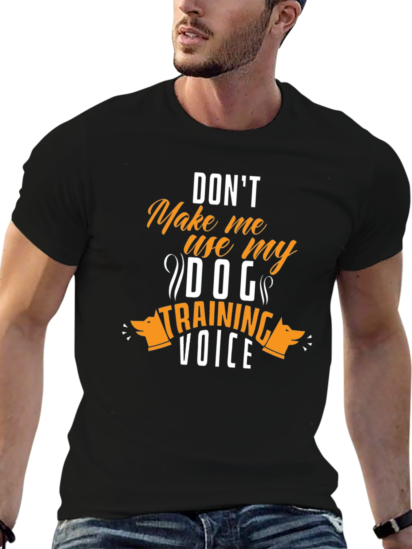 Dog Training Voice T-Shirt - Funny Dog Lover Tee