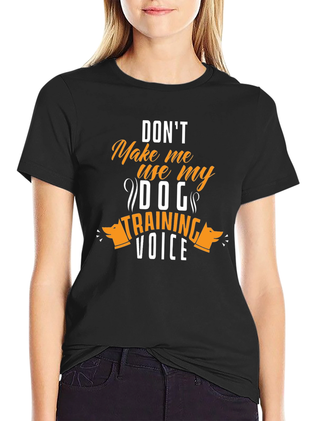 Dog Training Voice T-Shirt - Funny Dog Lover Tee
